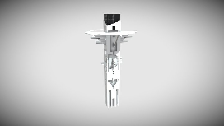 R. Abraham_Torre della Sapienza 3D Model