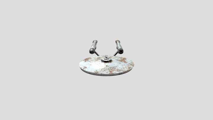 U.S.S. Enterprise (Dilapedated) 3D Model