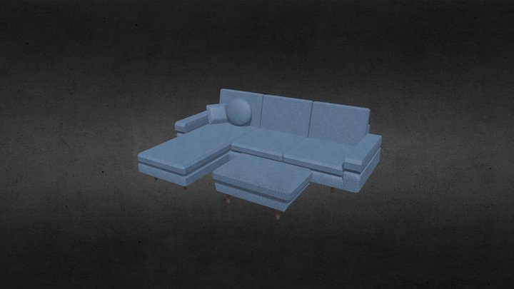 Couch-asset 3D models - Sketchfab