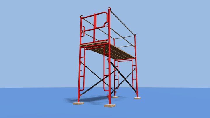 Test scaffold 3D Model