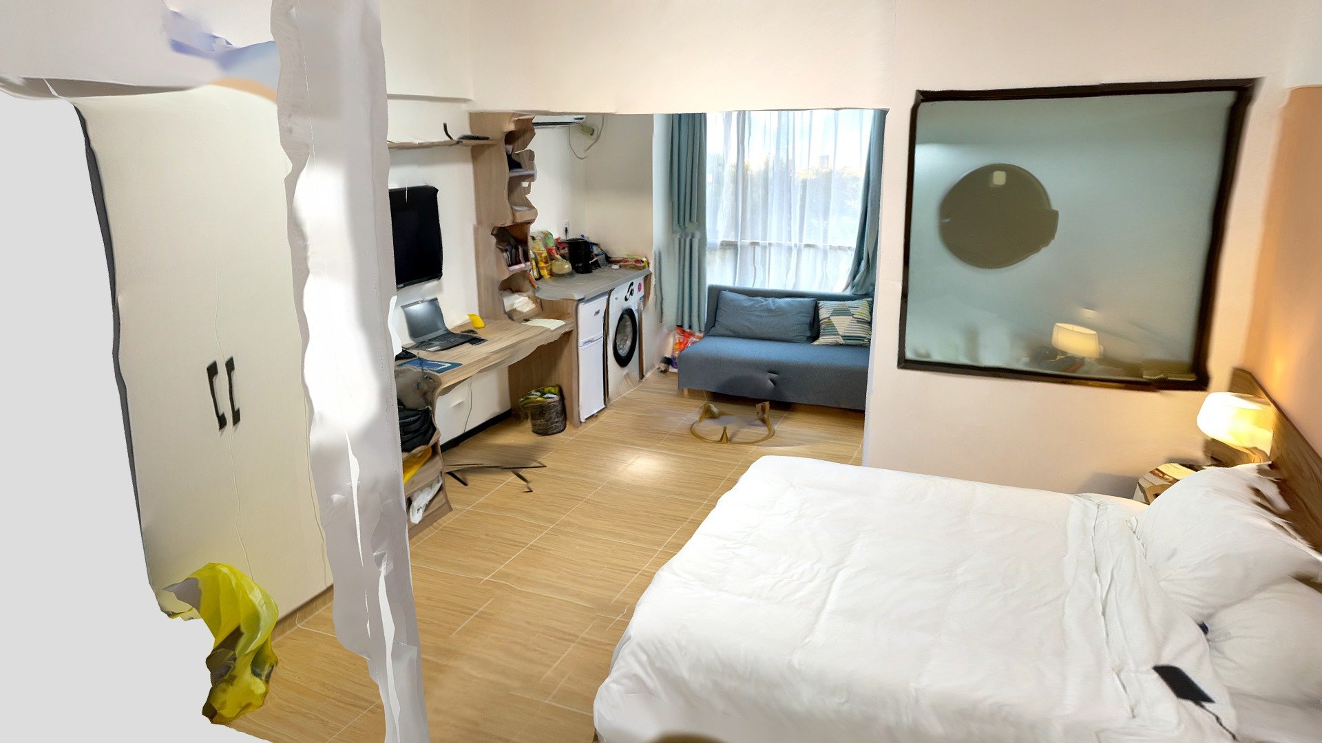 COVID19 Quarantine room in China Download Free 3D model by pad