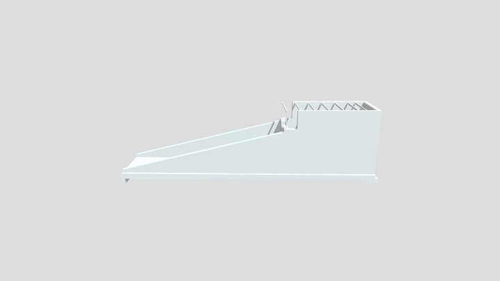 173-HMB Outlet Structure 3D Model
