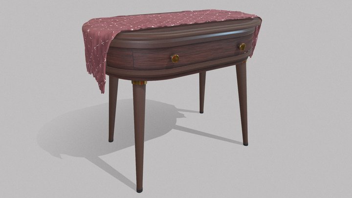 Nightstand End Table