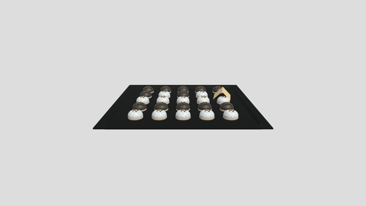 Dessert 3D Model