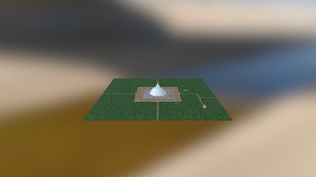 Abhayagiriya monastry 3D Model