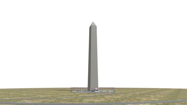 Washington Monument 3D Model