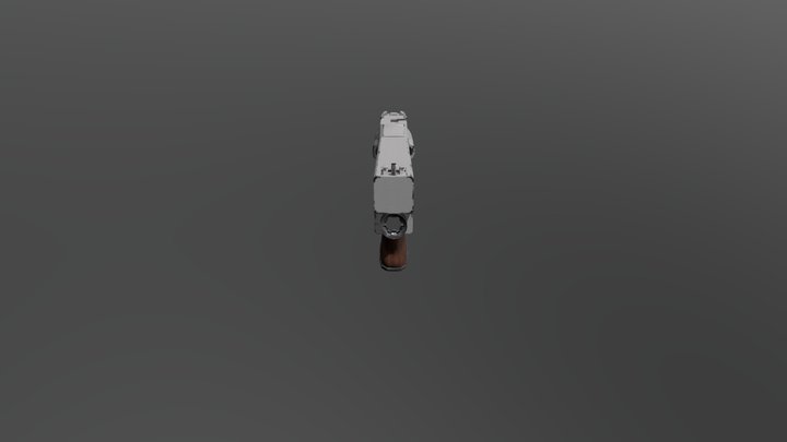 Marushin Mateba Revolver 3D Model