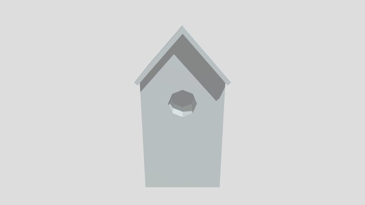 Bird House2 3D Model