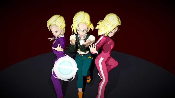 Android 18 Ultimate 3D Model