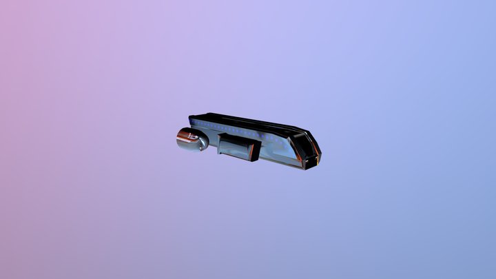 Flying Car Model 3D Model