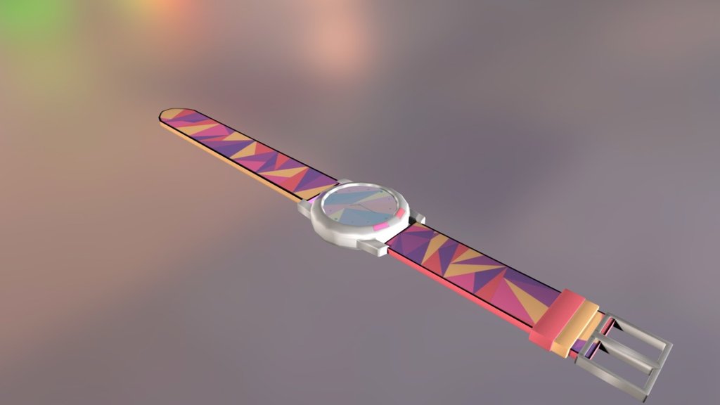 Funky Watch - 3D model by mforward [92bdfa0] - Sketchfab