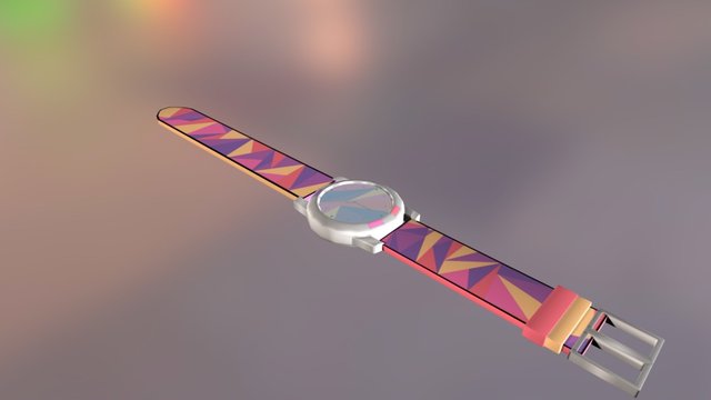 Funky Watch 3D Model