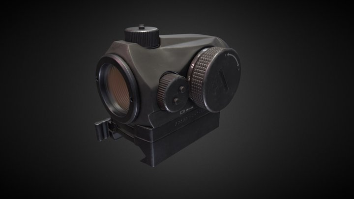 Aimpoint Micro T1 3D Model