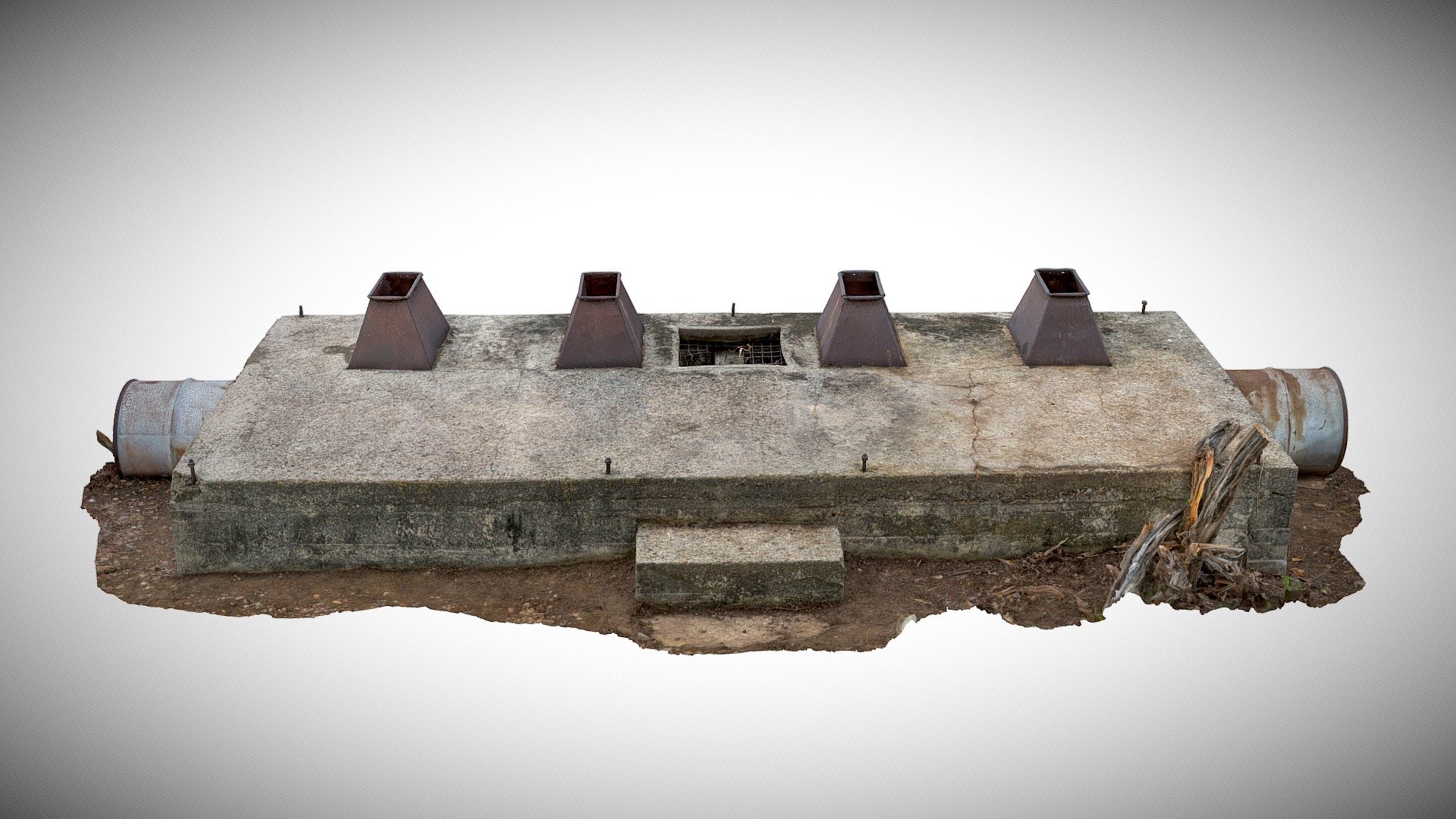 Site 2 - Latrine — Sketchfab embed 3D viewer