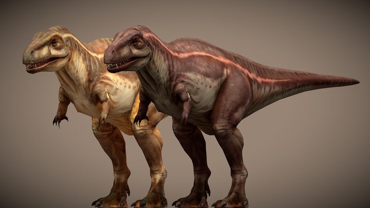 JW: PO Acrocanthosaurus – Modelo 3D gratuito STL