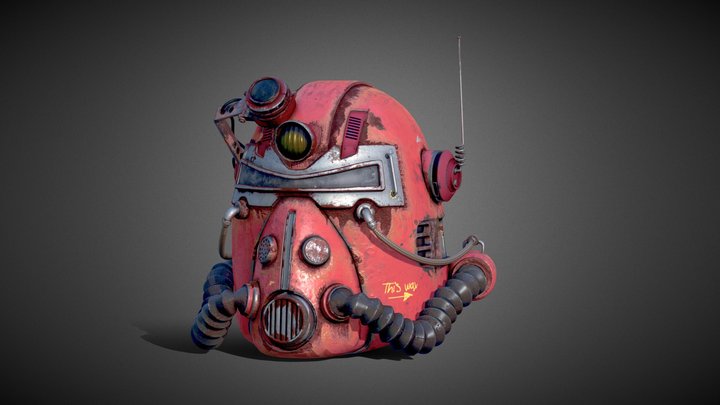 Helmet "Vandal" 3D Model