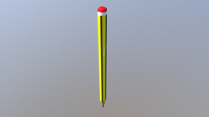 Writing/Drawing Pencil 3D Model