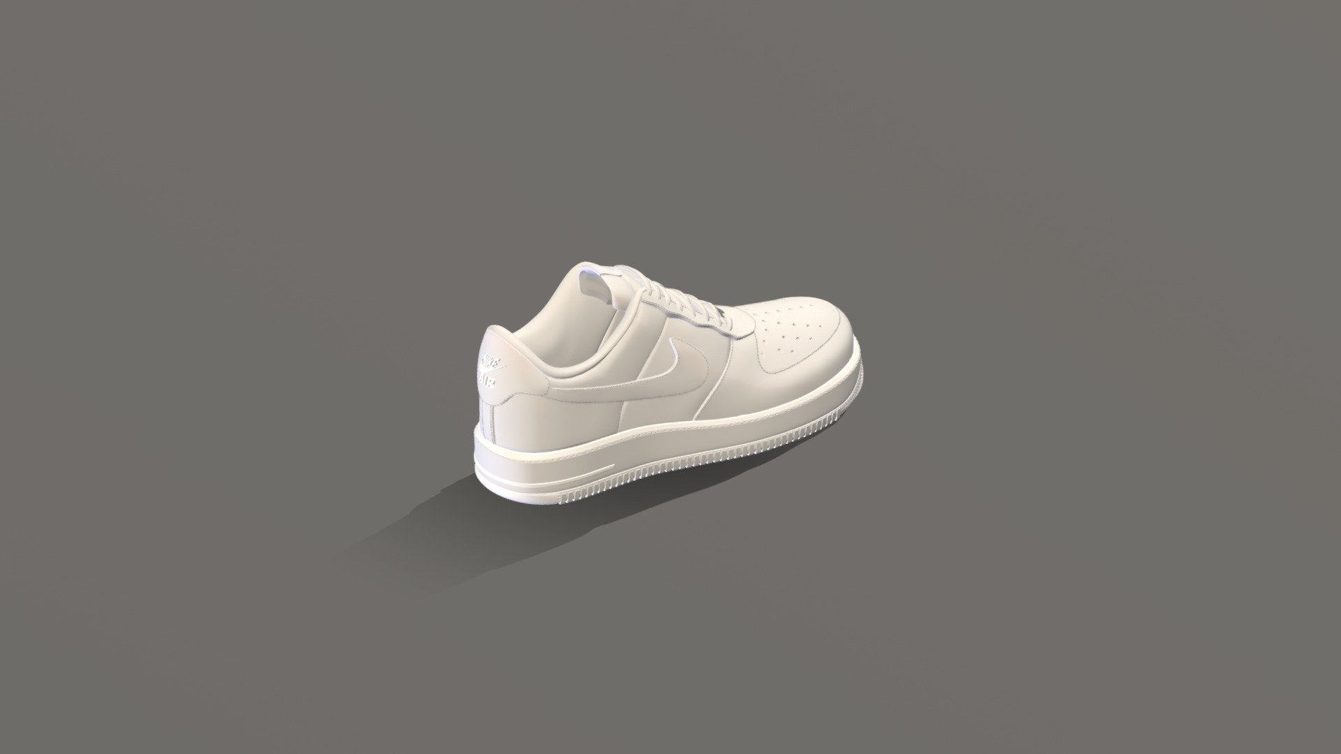 Nike Air Force 1 - Model 3D - 3D model by jackyck1221 [92c36af] - Sketchfab