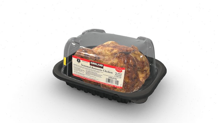rotisserie-chicken 3D Model