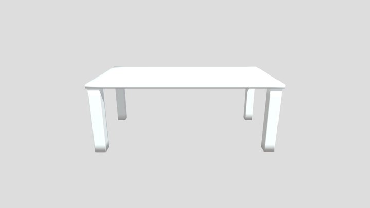 Medieval Table BETA 3D Model