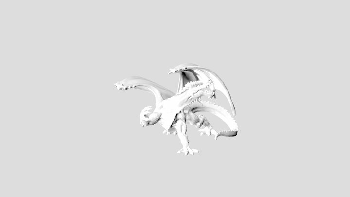 4_Dragon 3D Model