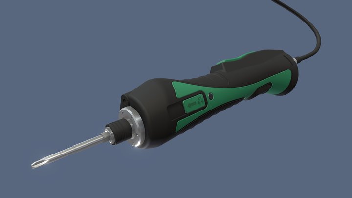 eTensil screwdriver 3D Model