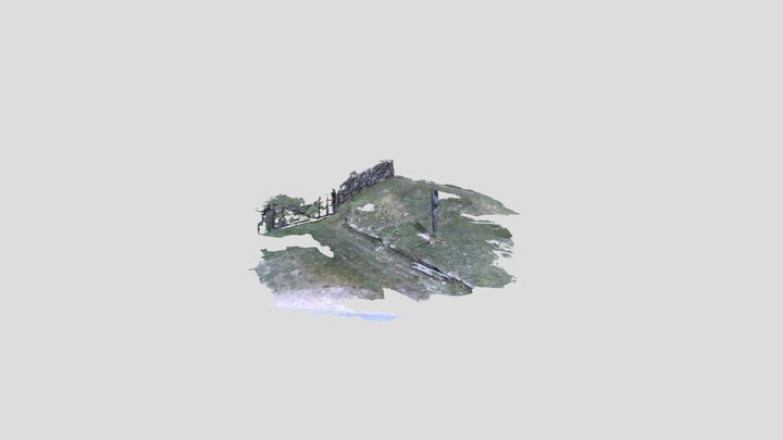 Marchant's Cross, Dartmoor, Devon 3D Model