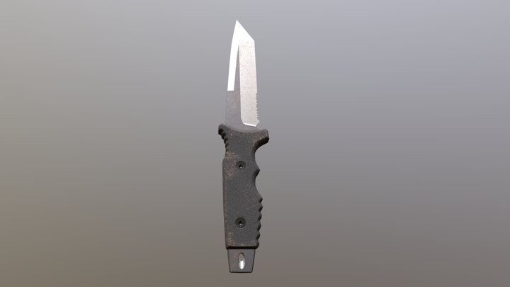 Smith&Wesson Fixed Blade 3D Model