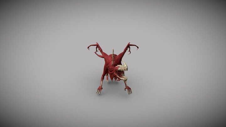 Dragon De Carne 3D Model