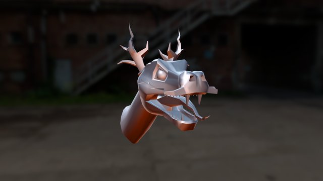 Dragon Head [Practice] 3D Model