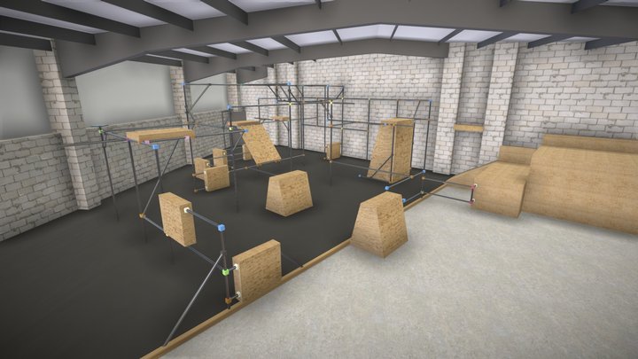 Kinetix Layout Concept02.3 3D Model