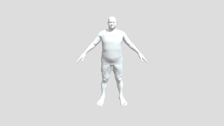 Museveni 3D Model