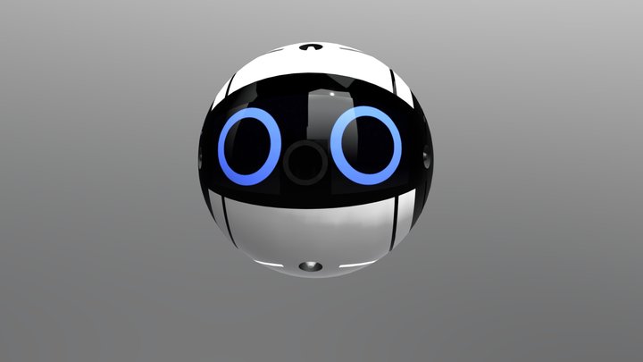 JAXA ISS Int-Ball 3D Model