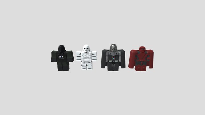 STAR WARS ROBLOX AVATAR – Free 3D Model STL