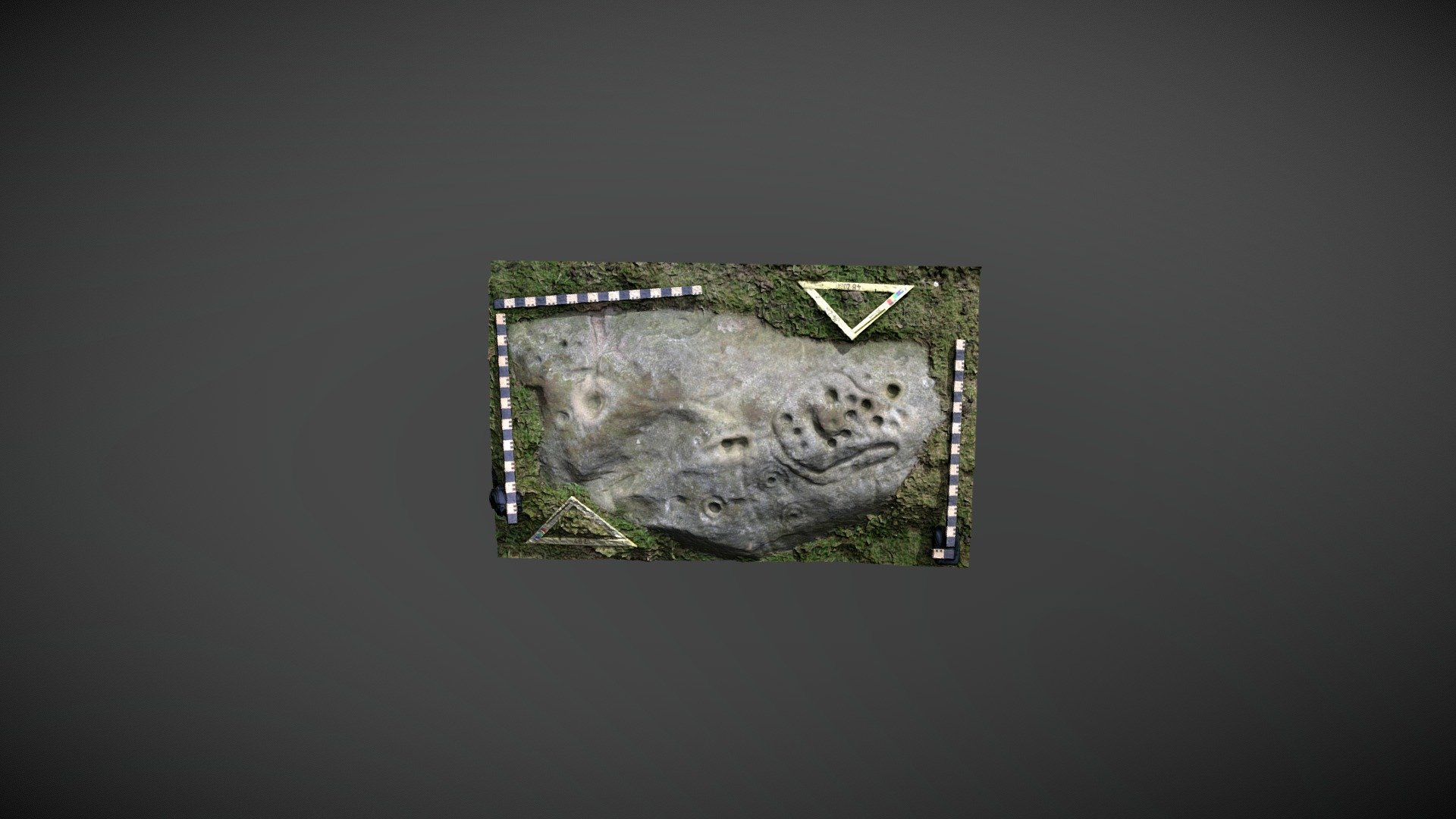 Horseshoe Rock, Lordenshaw (Aug 2005) Download Free 3D model by