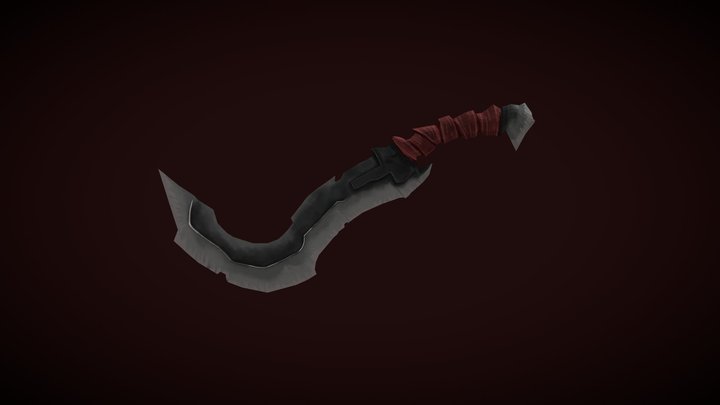 Strife's Dagger 3D Model