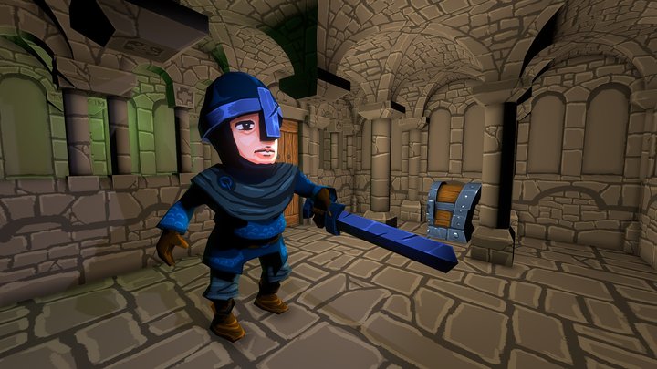 Knight4 3D Model