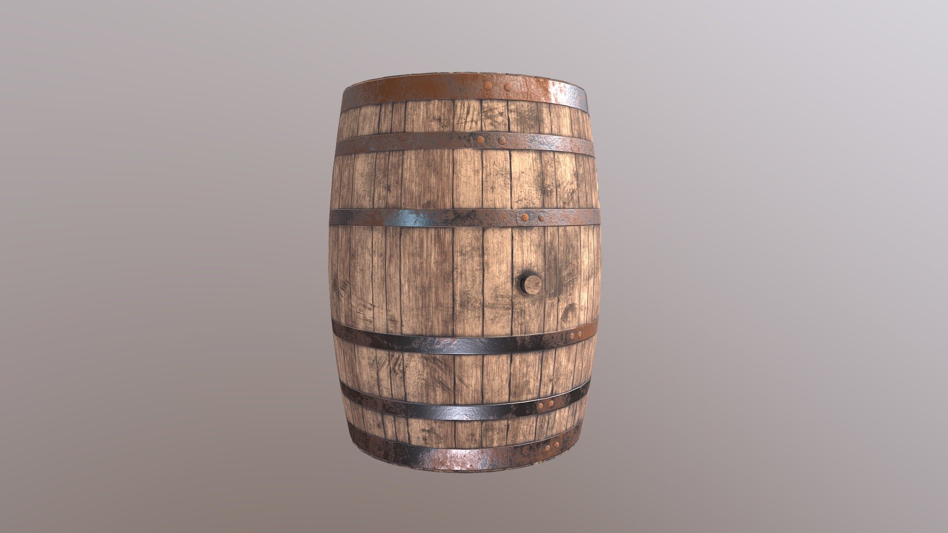 Wooden Barrel