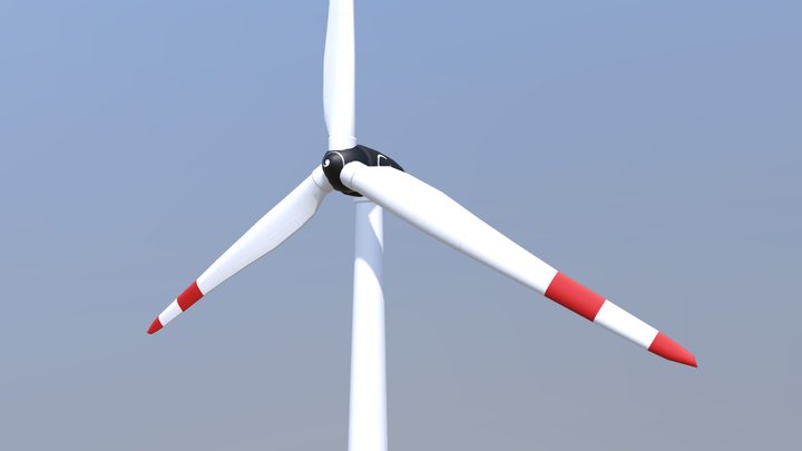 Windturbine 3D Model