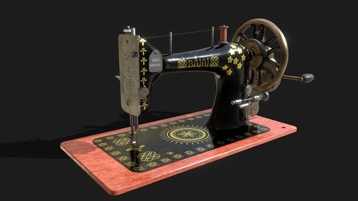 sewing machine 3D Model