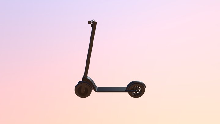 Scooter X7 (Oculus) 3D Model