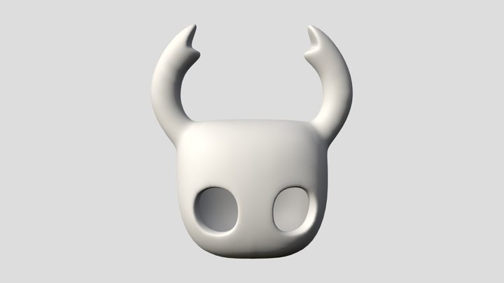 Hollow Knight  Head 3d print 3D Model