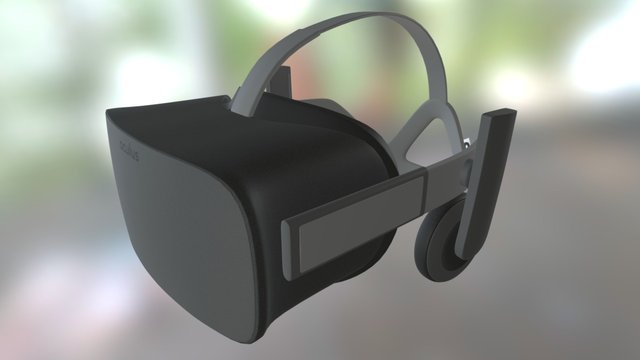 Estudo ergonômico do Oculus Rift 3D Model