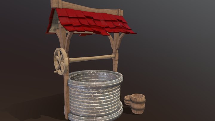 Studnia 3D Model