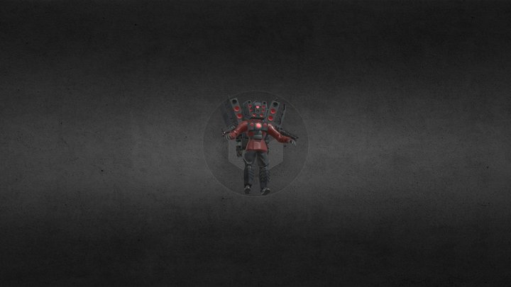 Upgraded_titan_speakerman 3D Model