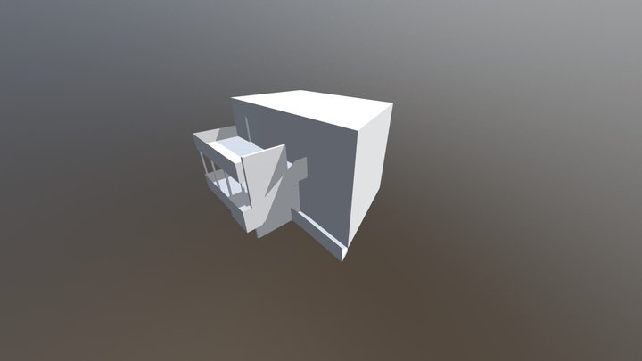 1706 Central Pkwy - Deck Massing Study 3D Model