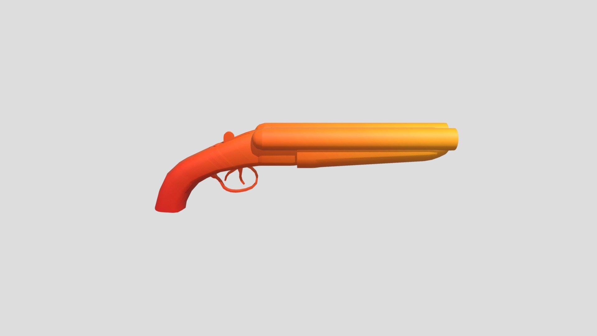 Krunker Sawed Off — Sketchfab embed 3D viewer