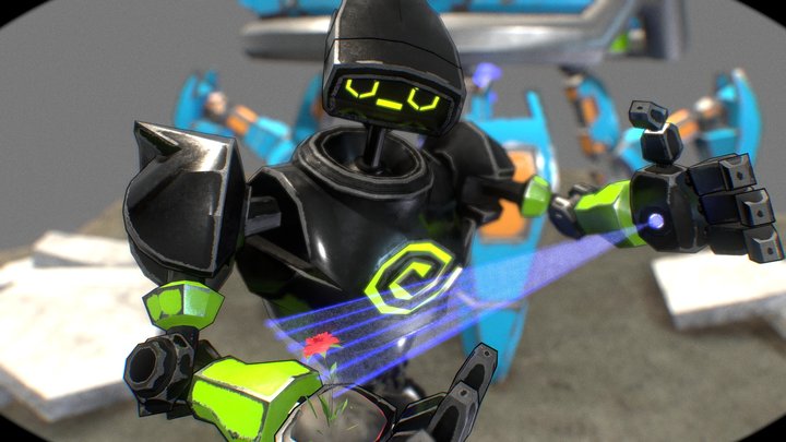 N&S bots 3D Model