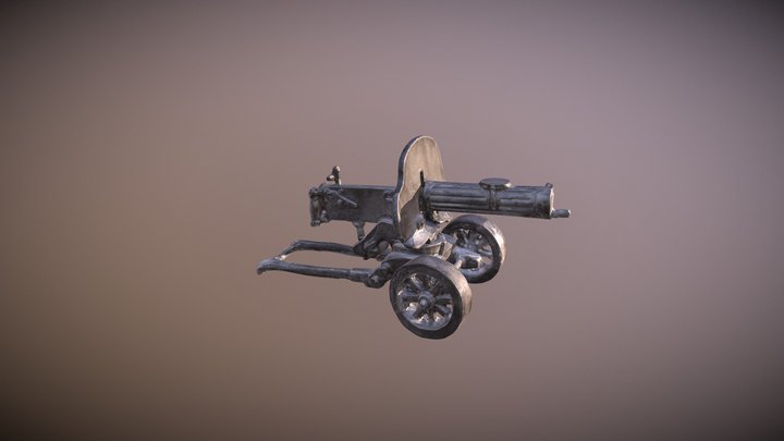 Maxim machine gun