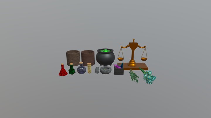 Magic set 3D Model